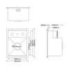 Bar Sink 3243