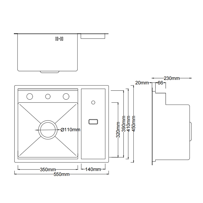 Bar Sink 5545