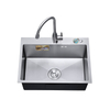 High Quality Countertop Single Basin Stainless Steel Sinks