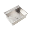 High Quality Countertop Step Single Basin Stainless Steel Sinks