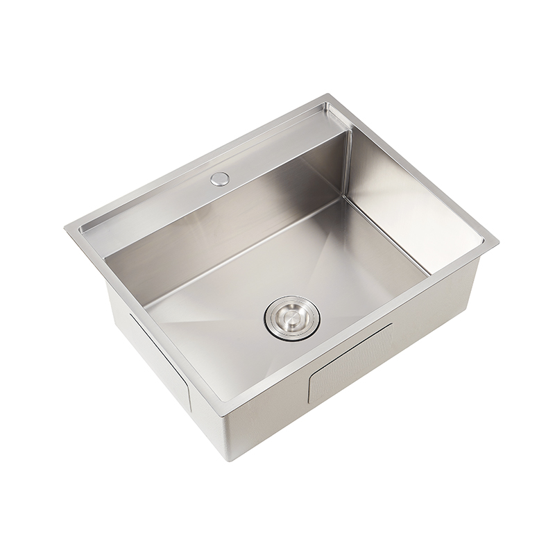 High Quality Countertop Step Single Basin Stainless Steel Sinks