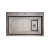 Volcanic Stone Pattern Stainless Steel Single Basin 7548