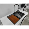 Double Ribbed Stainless Steel Sink 7546