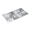 High Quality Undermount Double Basin Stainless Steel Sinks