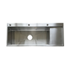 Stainless Steel Single Sink with Drain Board
