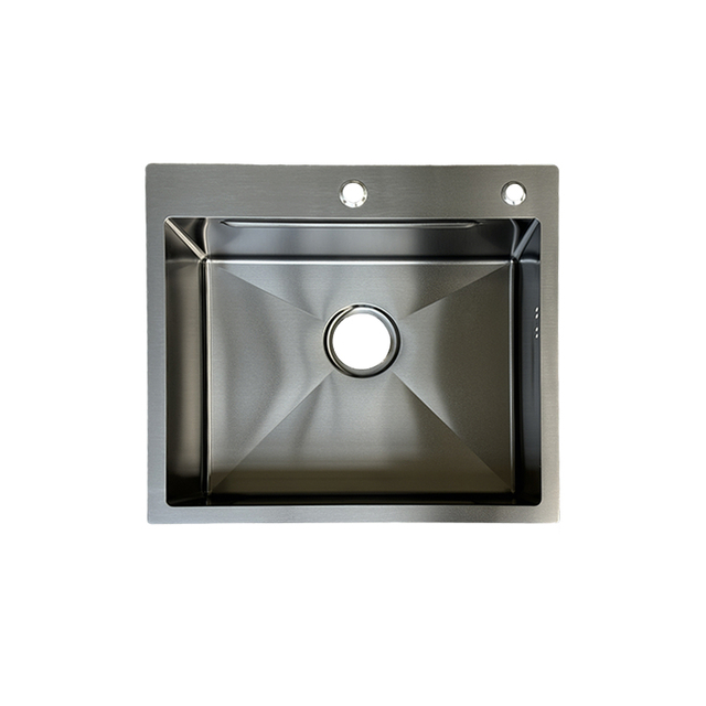 Black Stainless Steel Single Bowl】Practical Aesthetics for Luxury Kitchens