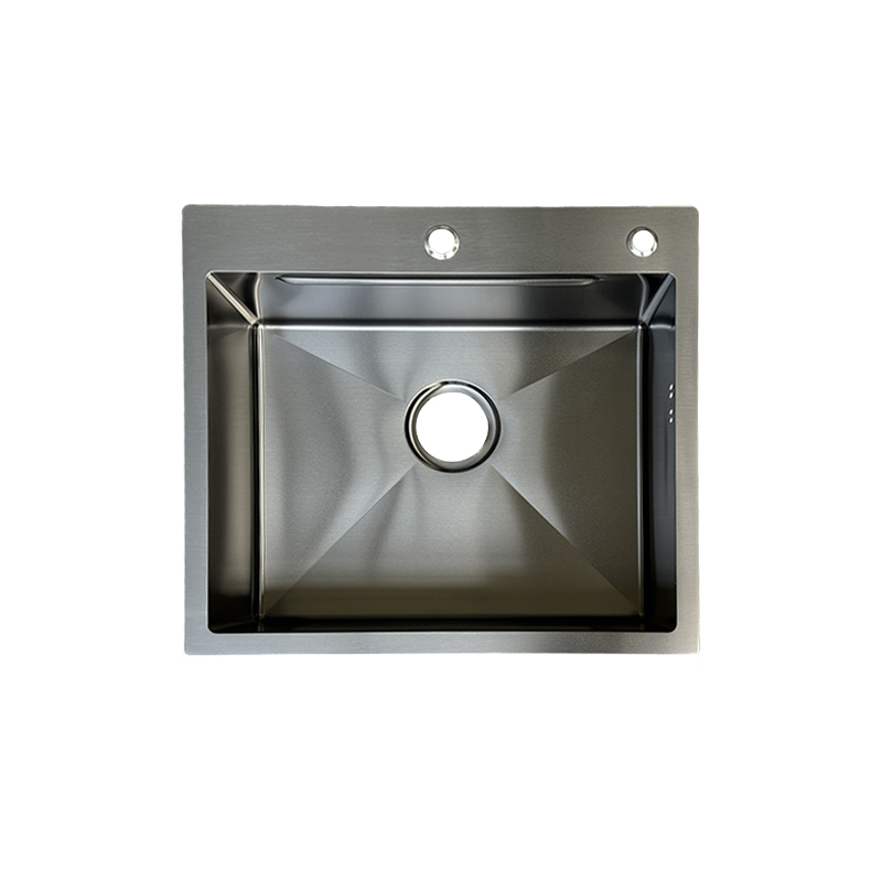 Black Stainless Steel Single Bowl】Practical Aesthetics for Luxury Kitchens