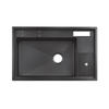 304 Kitchen Sink with Side Knife Holder & Cutting Board Rack