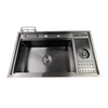 Honeycomb multifunctional stainless steel sink