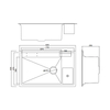 304 Black Stainless Steel Basic Sink